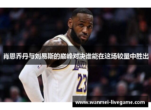肖恩乔丹与刘易斯的巅峰对决谁能在这场较量中胜出
